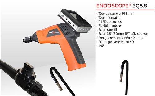 Location endoscope usb industriel