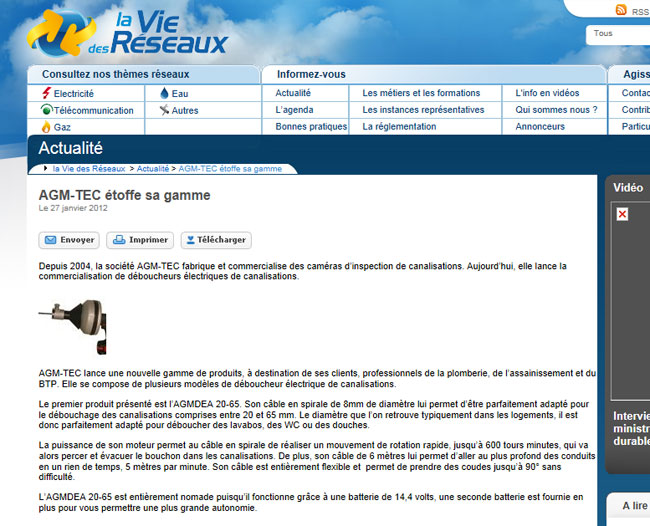 vie des reseaux agm-dea
 20-65