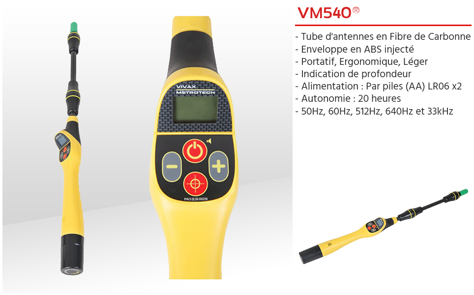 Localisation d'un tube avec une aiguille détectable - VSCAN 