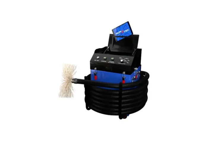 Nettoyage de ventilation : brosser, aspirer et prouver en une passe